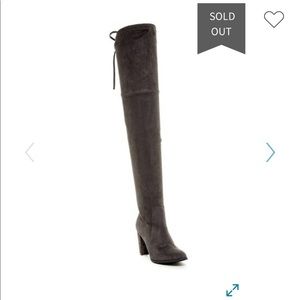 Black Catherine Malandrino Thigh Boots